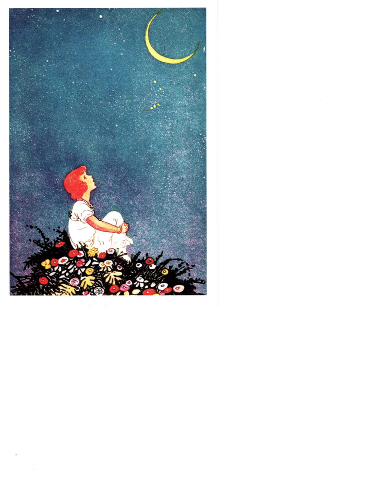Girl & Moon